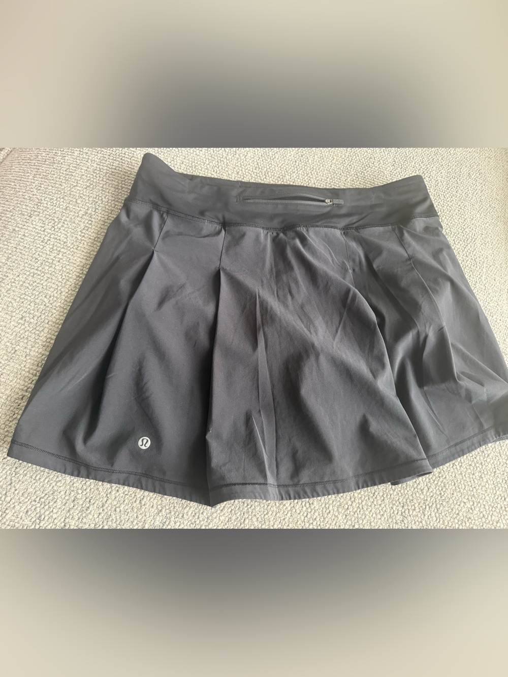 lululemon athletica Black Athletic Skirt